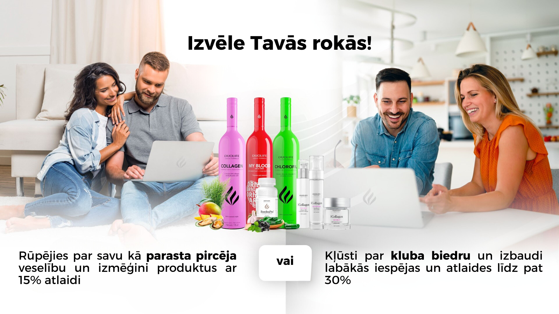 Kāpēc izdevīgi būt Duolife kluba biedram?